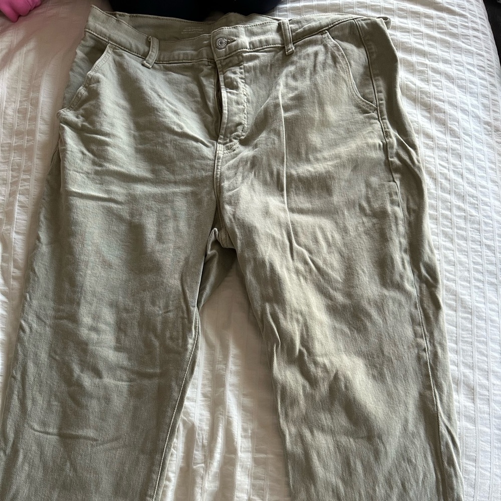 Green-Khaki color Old Navy jeans